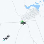 Peta lokasi: Oqu, Kazakhstan