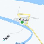 Peta lokasi: Macau, Brasil