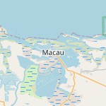 Peta lokasi: Macau, Brasil