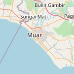 Peta lokasi: Muar, Malaysia