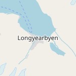 Peta lokasi: Longyearbyen, Svalbard
