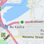 Peta lokasi: Ras Al Khor, Uni Emirat Arab
