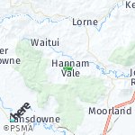 Peta lokasi: Hannam Vale, Australia