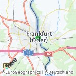 Peta lokasi: Frankfurt (Oder), Jerman