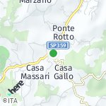 Peta lokasi: Pie' di Via, Italia