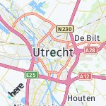 Peta lokasi: Utrecht, Belanda
