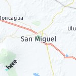 Peta lokasi: San Miguel, El Salvador
