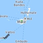 Peta lokasi: Malé, Maladewa