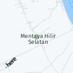 Peta lokasi: Mentaya Hilir Selatan, Indonesia