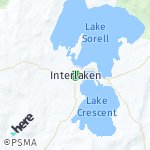 Peta lokasi: Interlaken, Australia
