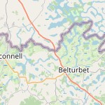 Peta lokasi: Lagan, Irlandia