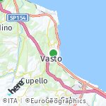 Peta lokasi: Vasto, Italia