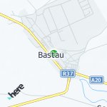 Peta lokasi: Bastau, Kazakhstan