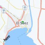 Peta lokasi: El Suez, Mesir
