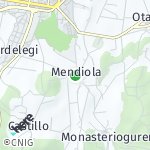 Peta lokasi: Mendiola, Spanyol