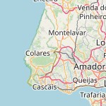 Peta lokasi: Sintra, Portugal