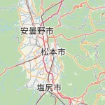 Peta lokasi: Matsumoto-Shi, Jepang