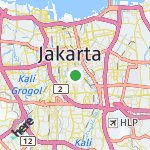 Peta lokasi: Jakarta Pusat, Indonesia