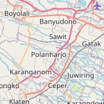 Peta lokasi: Polanharjo, Indonesia