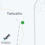 Peta lokasi: Tlahualilo de Zaragoza, Meksiko