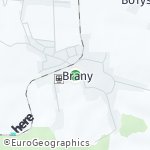 Peta lokasi: Brany, Ukraina