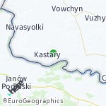 Peta lokasi: Siwki, Belarusia