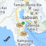 Peta lokasi: Kampung Patau-Patau 2, Malaysia