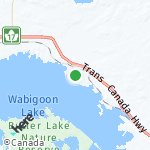 Peta lokasi: Dryden, Kanada