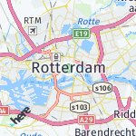 Peta lokasi: Rotterdam, Belanda