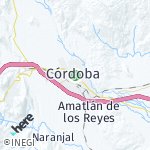 Peta lokasi: Córdoba, Meksiko