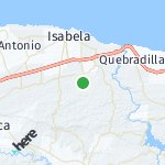 Peta lokasi: Isabela, Puerto Riko