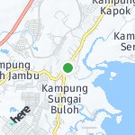 Peta lokasi: Kampung Salar, Brunei Darussalam