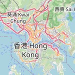 Peta lokasi: Ho Man Tin, Hong Kong-Cina untuk keperluan jadwal sholat