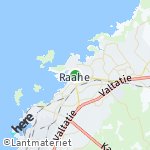 Peta lokasi: Raahe, Finlandia