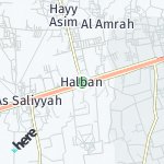 Peta lokasi: Halban, Oman