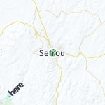Peta lokasi: Sefrou, Maroko