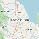 Peta lokasi: Nakhon Si Thammarat, Thailand