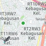 Peta lokasi: Kebagusan, Indonesia