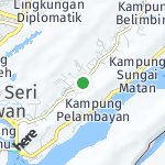 Peta lokasi: Kota Batu, Brunei Darussalam