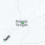 Peta lokasi: Kapuas Tengah, Indonesia
