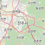Peta lokasi: Jeonju, Korea Selatan