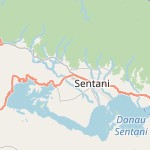 Peta lokasi: Sentani, Indonesia untuk keperluan jadwal sholat