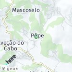 Peta lokasi: Pêpe, Portugal