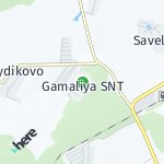 Peta lokasi: Gamaliya SNT, Rusia