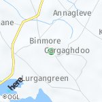 Peta lokasi: Lagan, Irlandia