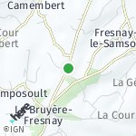 Peta lokasi: Les Manis, Prancis