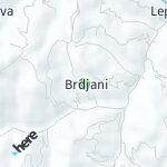 Peta lokasi: Brdjani, Serbia