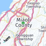 Peta lokasi: Miaoli City, Taiwan