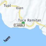 Peta lokasi: Durian, Filipina