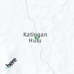 Peta lokasi: Katingan Hulu, Indonesia